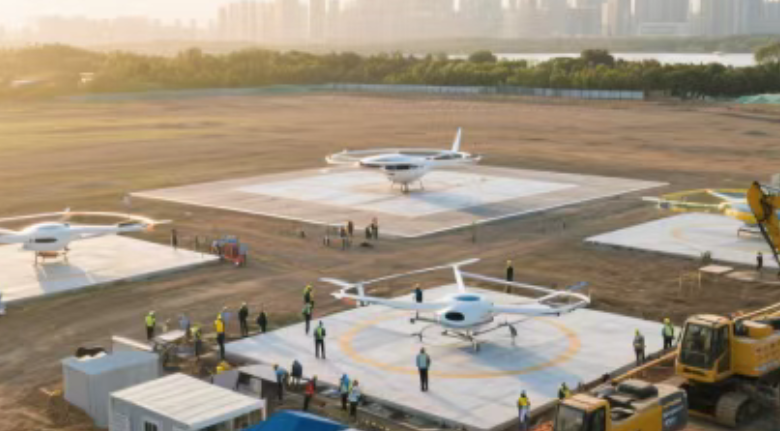 Hangzhou's 2027 Low-Altitude Economy Plan: 275 Takeoff/Landing Sites & 500 Flight Routes